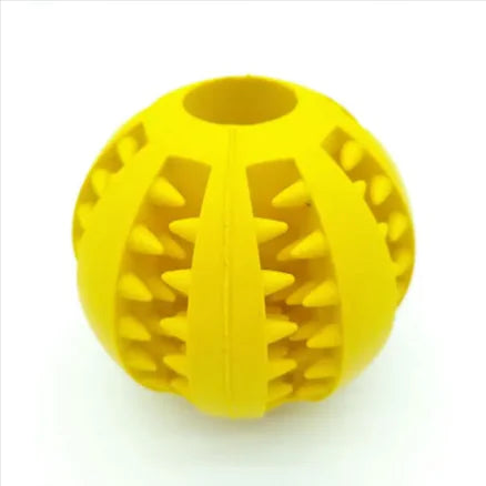 Interactive Rubber Slow Feeder Dog Ball - VMX PETS - VMX PETS