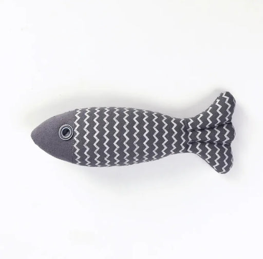 Linen Fish Cat Toy - VMX PETS - VMX PETS