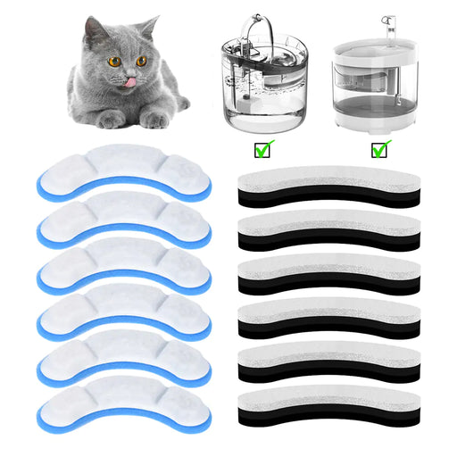 Cat Water Fountain Filter Replacement: Activated Carbon - VMX PETS - VMX PETS