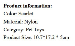 Dog Molar Nibbling Nylon Beef Flavor Toy - VMX PETS - VMX PETS