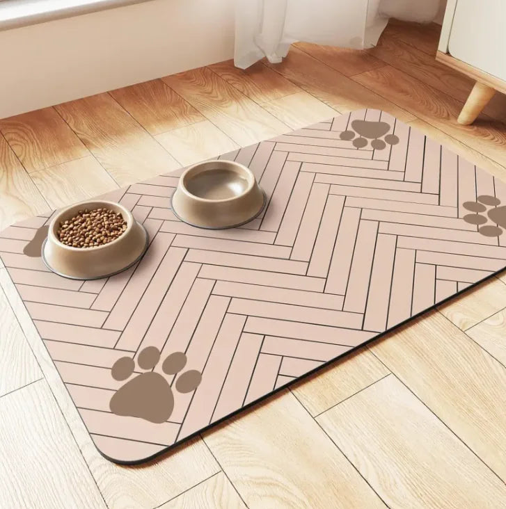 Quick-Dry Diatom Pet Feeding Mat - VMX PETS - VMX PETS