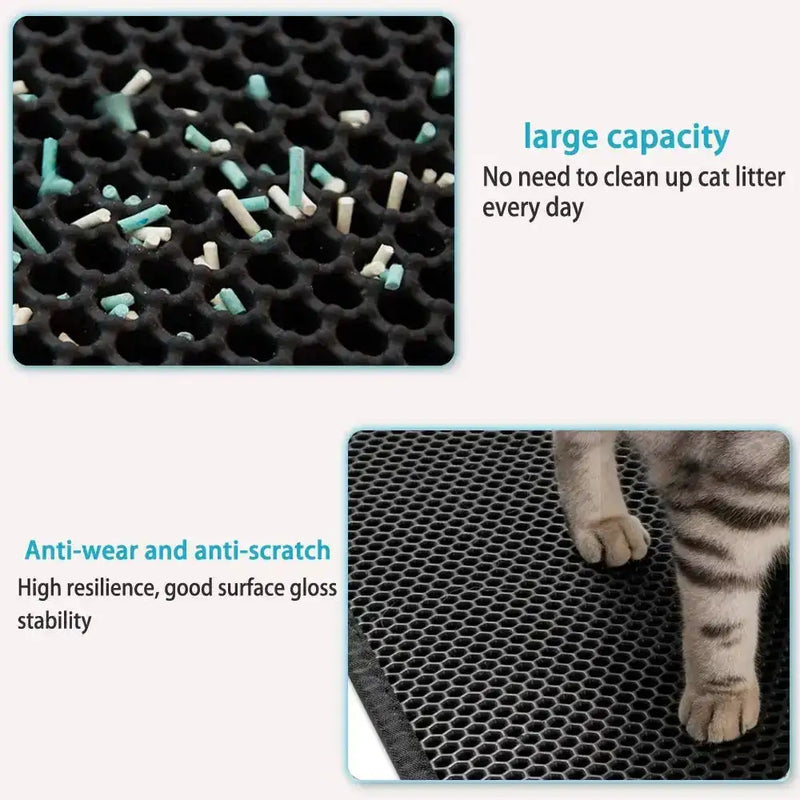 Double Layer Cat Litter Mat - VMX PETS - VMX PETS