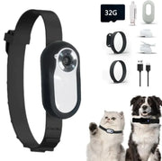 Wireless Pet Collar Camera - Indoor & Outdoor Recording for Cats and Dogs - VMX PETS - VMX PETS