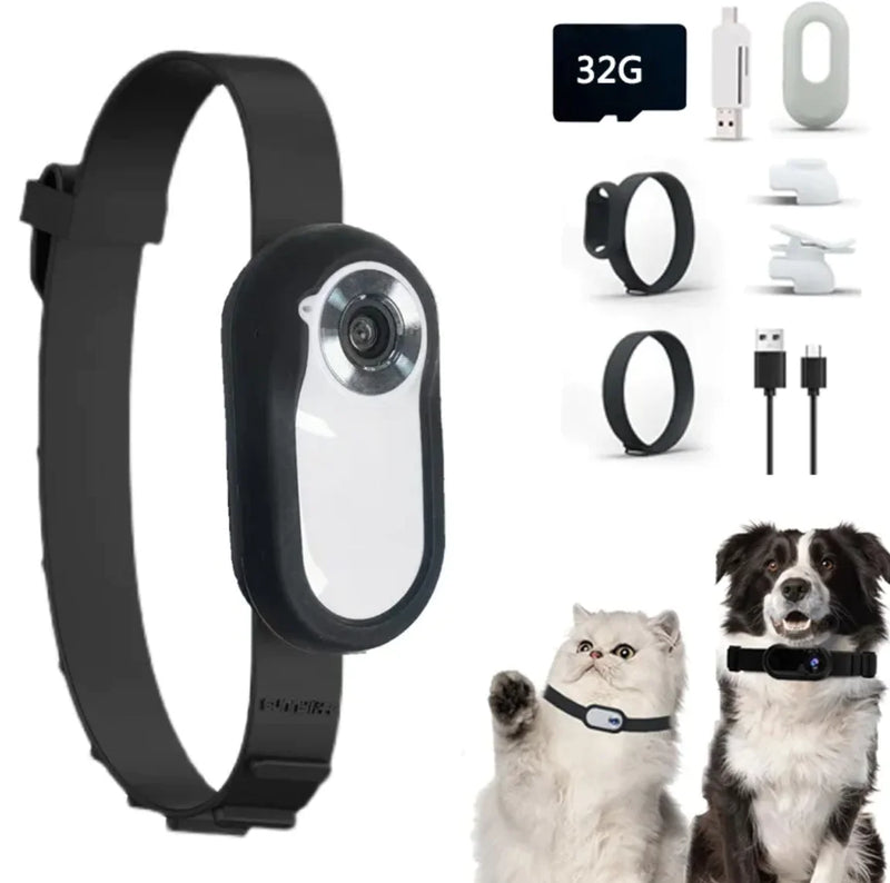 Wireless Pet Collar Camera - Indoor & Outdoor Recording for Cats and Dogs - VMX PETS - VMX PETS