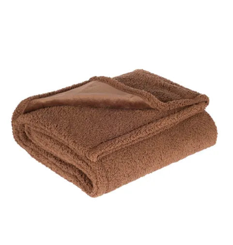 Flannel Shu Cotton Sherpa Thickened Pet Blanket - VMX PETS - VMX PETS