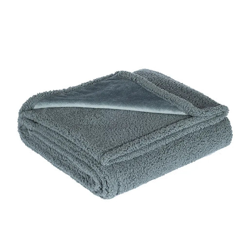 Flannel Shu Cotton Sherpa Thickened Pet Blanket - VMX PETS - VMX PETS