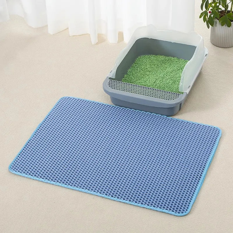 Anti-Splash EVA Double-Layer Cat Litter Mat - VMX PETS - VMX PETS