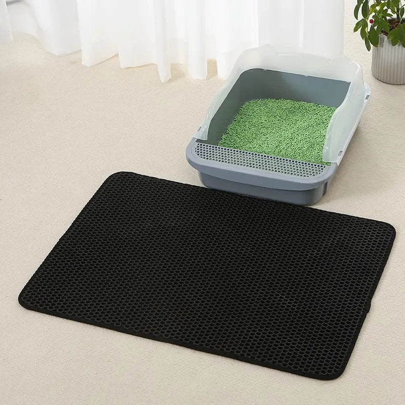 Anti-Splash EVA Double-Layer Cat Litter Mat - VMX PETS - VMX PETS