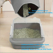 Anti-Splash EVA Double-Layer Cat Litter Mat - VMX PETS - VMX PETS