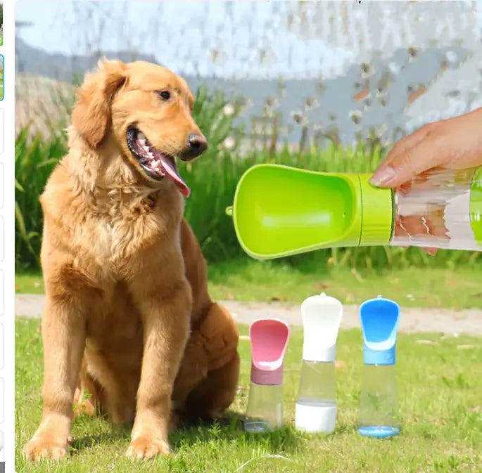 2 In 1 Portable Dog Water Bottle - VMX PETS - VMX PETS
