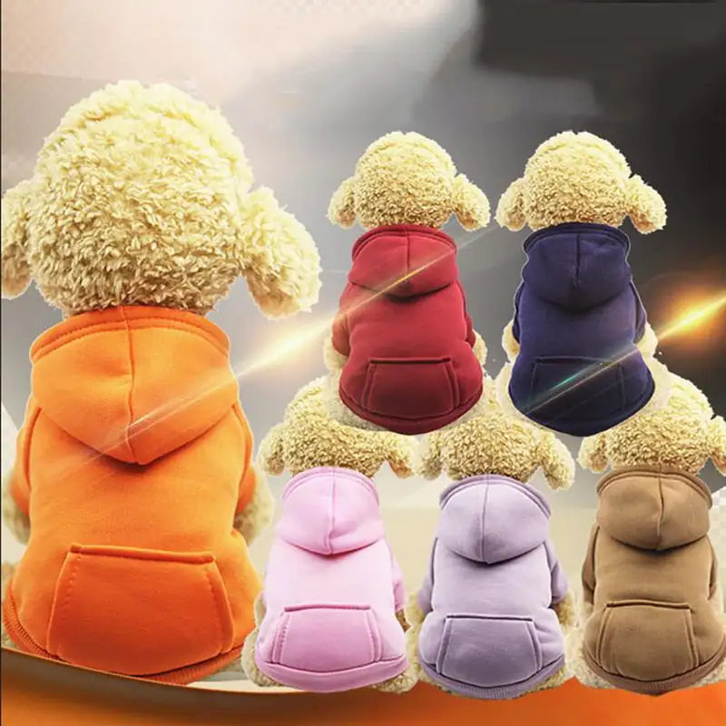 Soft Fleece Pet Dog Hoodie - VMX PETS - VMX PETS