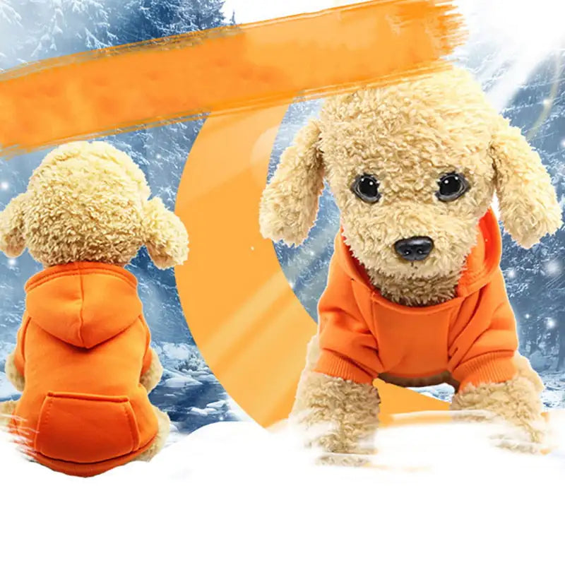 Soft Fleece Pet Dog Hoodie - VMX PETS - VMX PETS