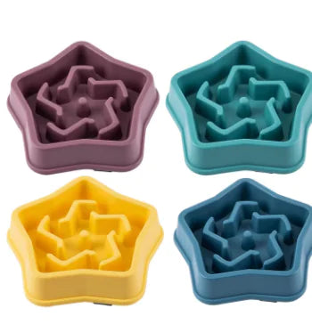 Pet Cat Dog Slow Food Bowl - VMX PETS - VMX PETS