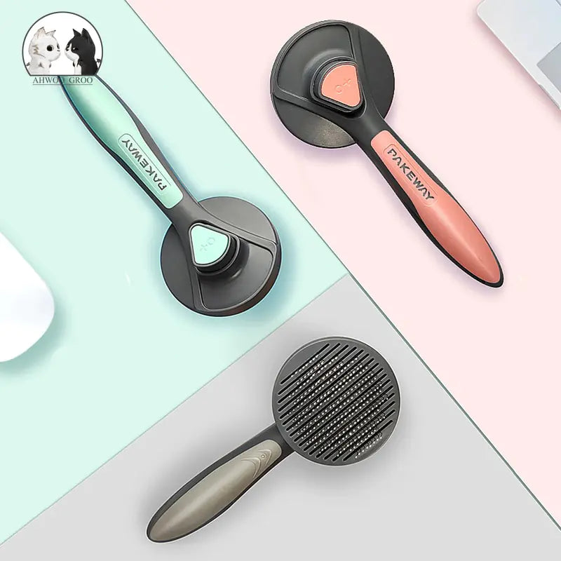 Pet Cat Hair Shedding Comb Button - VMX PETS - VMX PETS