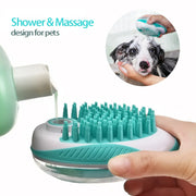 Pet Dog Cat Bath Brush 2-in-1 Pet SPA Massage Comb - VMX PETS - VMX PETS