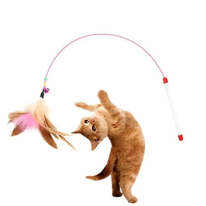 Feathers Tease Cat Toys - VMX PETS - VMX PETS