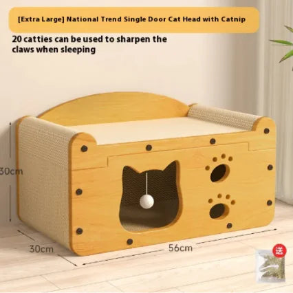 Cat House Luxury Double Layer - VMX PETS - VMX PETS