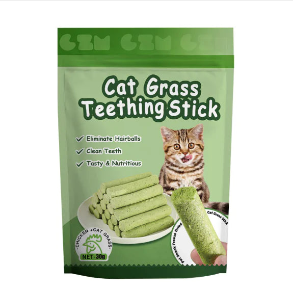 Freeze-Dried Cat Grass Sticks - VMX PETS - VMX PETS