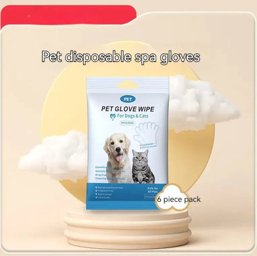 Pet Disposable Gloves Cat Dog Cleaning Dry Cleaning Gloves Pet Products - VMX PETS - VMX PETS