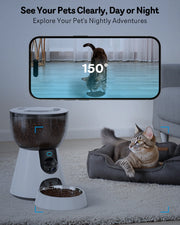 Automatic Cat Feeder With Camera - VMX PETS - VMX PETS
