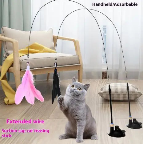 Toy Cat Teaser Stick - VMX PETS - VMX PETS