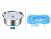 Stainless Steel Large Capacity Floating Pet Bowl - VMX PETS - VMX PETS