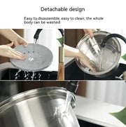 Stainless Steel Large Capacity Floating Pet Bowl - VMX PETS - VMX PETS