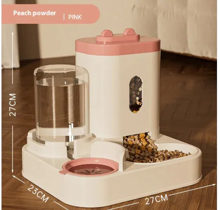 Automatic Pet Feeder Dog Basin Cat Bowl Supplies Water Dispenser - VMX PETS - VMX PETS