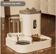 Automatic Pet Feeder Dog Basin Cat Bowl Supplies Water Dispenser - VMX PETS - VMX PETS