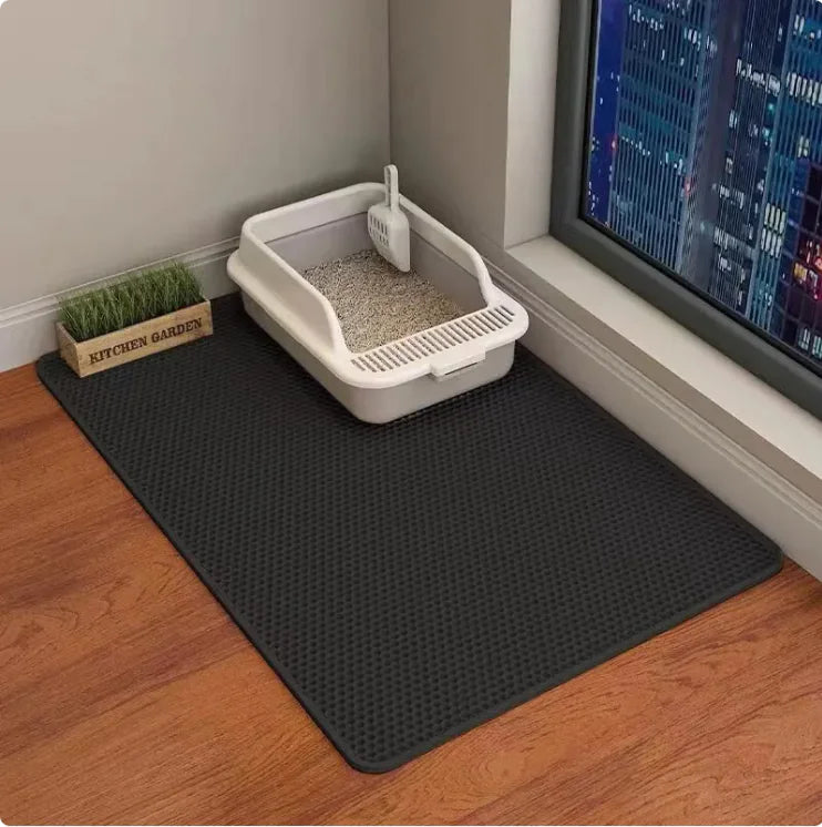 Double-Layer Anti-Tracking Cat Litter Mat - VMX PETS - VMX PETS