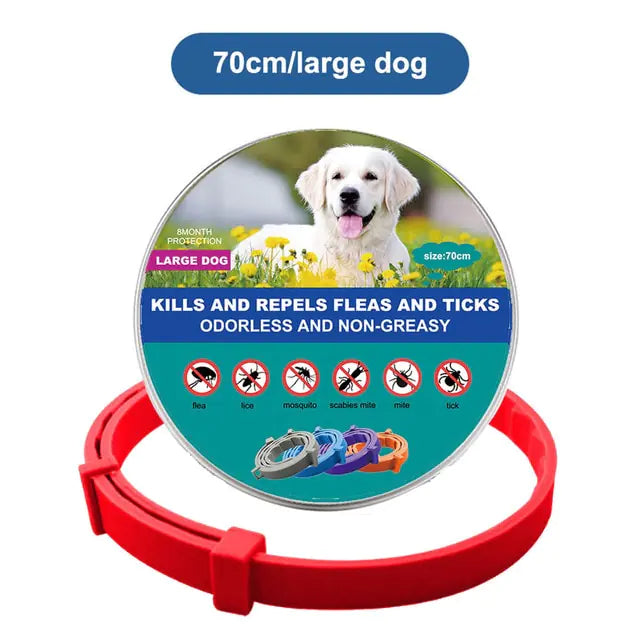 Anti-parasitic Adjustable Dog Collar - VMX PETS - VMX PETS