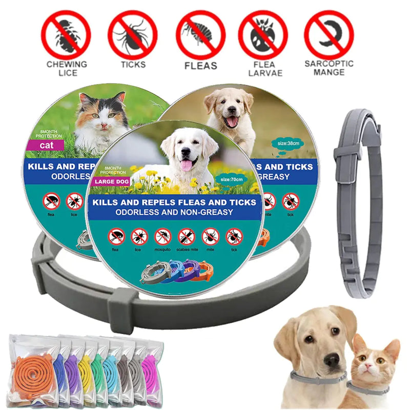 Anti-parasitic Adjustable Dog Collar - VMX PETS - VMX PETS