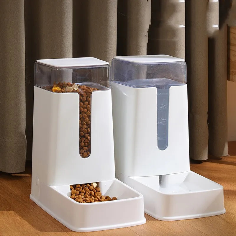 Double Bowl Automatic Feeder - VMX PETS - VMX PETS