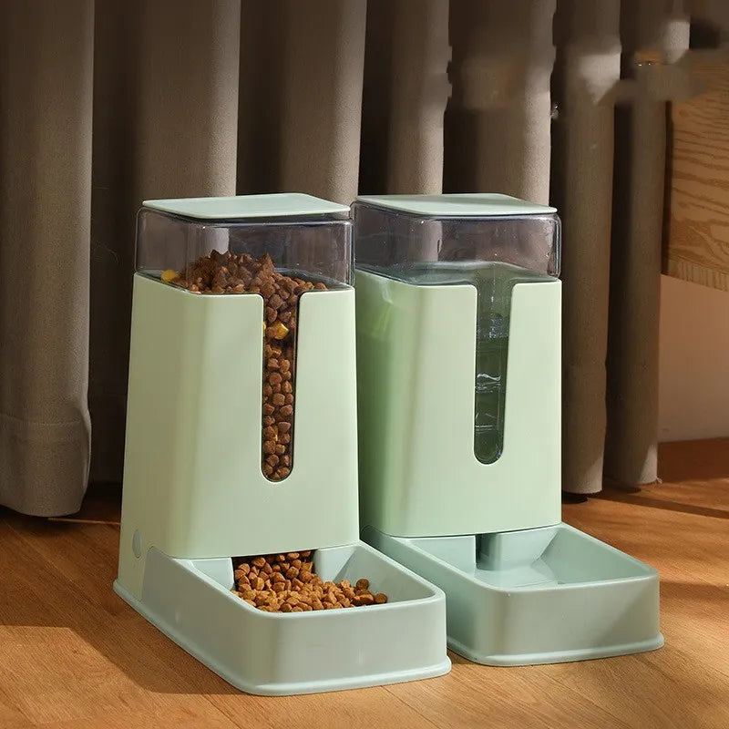 Double Bowl Automatic Feeder - VMX PETS - VMX PETS