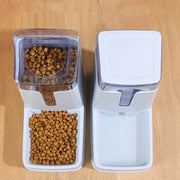 Double Bowl Automatic Feeder - VMX PETS - VMX PETS