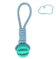 Pet Ball Toy with Rope Rubber - VMX PETS - VMX PETS