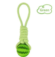 Pet Ball Toy with Rope Rubber - VMX PETS - VMX PETS