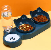Anti-Tip Cat Bowl Feeder - VMX PETS - VMX PETS