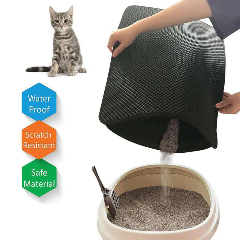 Waterproof Pet Cat Litter Mat - VMX PETS - VMX PETS