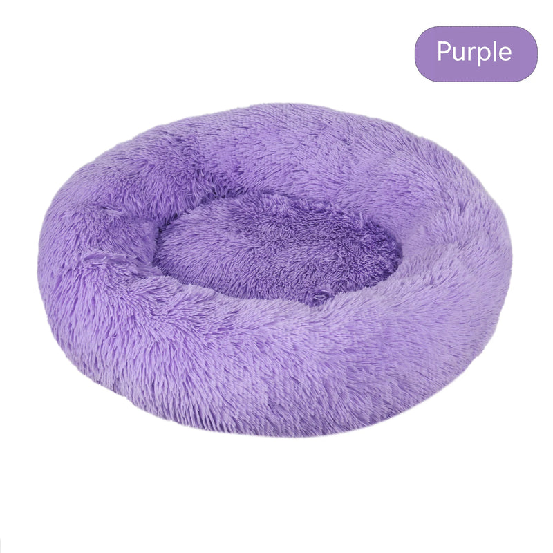 Plush Round Removable And Washable Kennel - VMX PETS - VMX PETS
