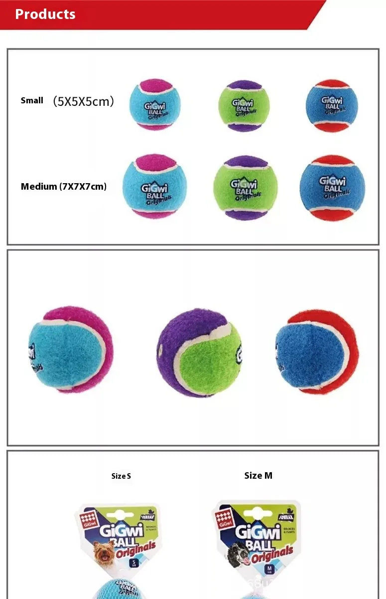 Bite-resistant Molar Training Tennis Ball - VMX PETS - VMX PETS