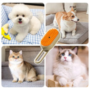 3-in-1 Electric Steam Pet Grooming Brush - VMX PETS - VMX PETS