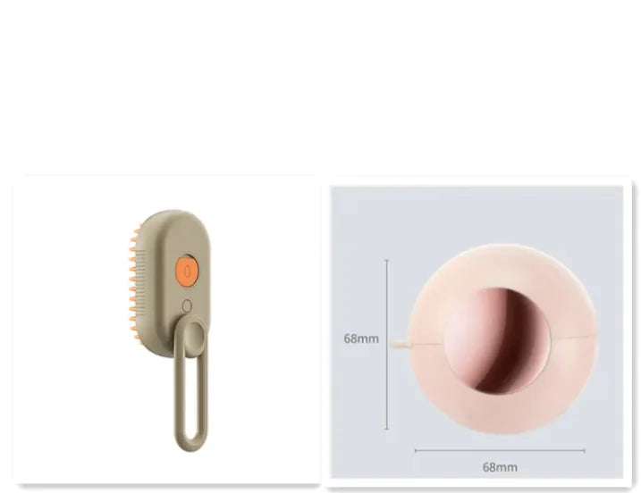 3-in-1 Electric Steam Pet Grooming Brush - VMX PETS - VMX PETS