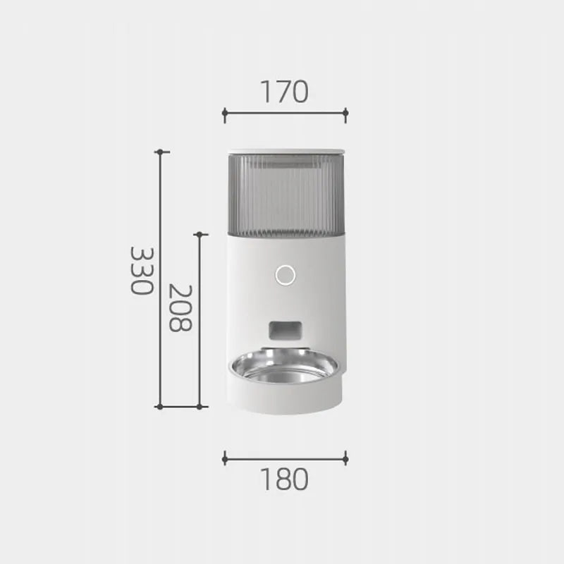 2.5L WiFi Smart Automatic Pet Feeder - VMX PETS - VMX PETS