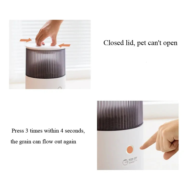 2.5L WiFi Smart Automatic Pet Feeder - VMX PETS - VMX PETS