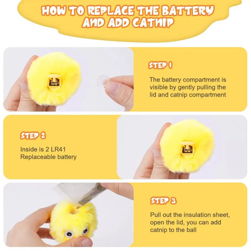 Plush Electric Catnip Training Toy - VMX PETS - VMX PETS