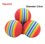 EVA Pet Rainbow Ball Cat Foam Colorful Bouncy Ball - VMX PETS - VMX PETS