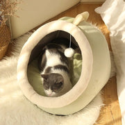 Cat Litter Villa Semi-enclosed Removable And Washable Cat House - VMX PETS - VMX PETS