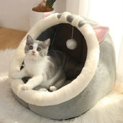Cat Litter Villa Semi-enclosed Removable And Washable Cat House - VMX PETS - VMX PETS