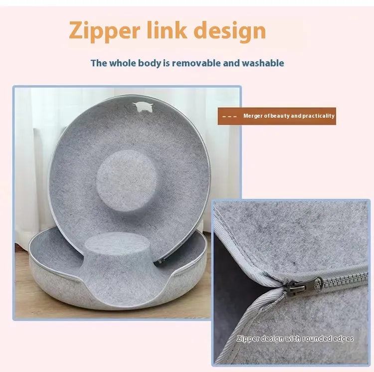 Pet Bed Comfortable Round Cat Tunnel - VMX PETS - VMX PETS